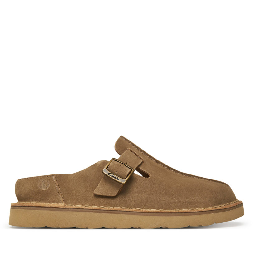 Чехли Clarks Solsbury  26180882 Кафяв цвят на ниска цена