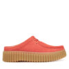 Чехли Clarks Torhill Mule 26181194 Коралов цвят на ниска цена