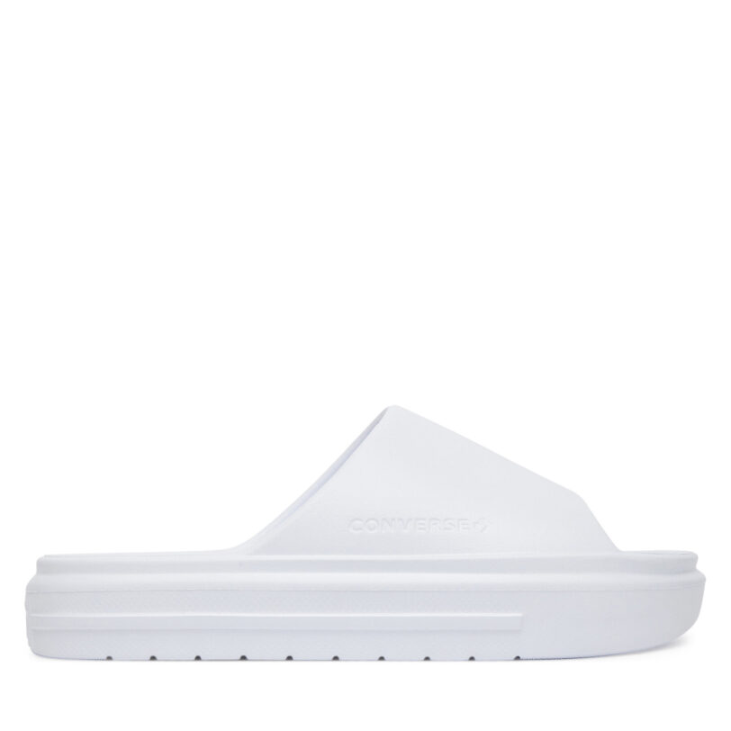 Чехли Converse Essential Slide A12173C Бял цвят на ниска цена