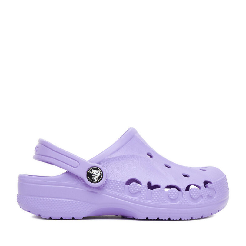 Чехли Crocs BAYA CLOG KIDS 207013-5PY Виолетов цвят на ниска цена