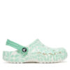 Чехли Crocs BAYA GRAPHIC CLOG 206230-3U3 Бял цвят на ниска цена
