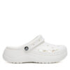Чехли Crocs BAYA PLATFORM CLOG 208186-100 Бял цвят на ниска цена
