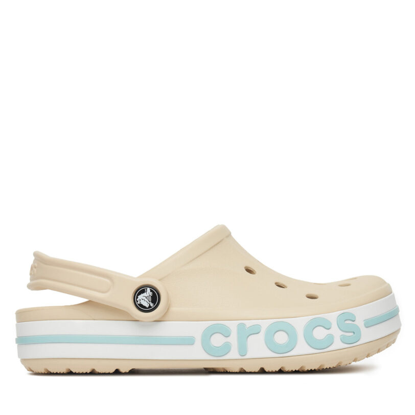 Чехли Crocs BAYABAND CLOG 205089-1LI Бежов цвят на ниска цена