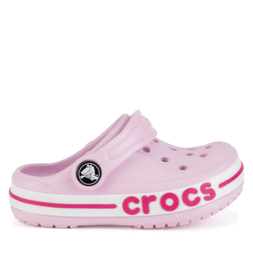 Чехли Crocs BAYABAND CLOG T 207018-6TG Розов цвят на ниска цена