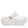 Чехли Crocs BELLA CLOG 210062-100 Бял цвят на ниска цена