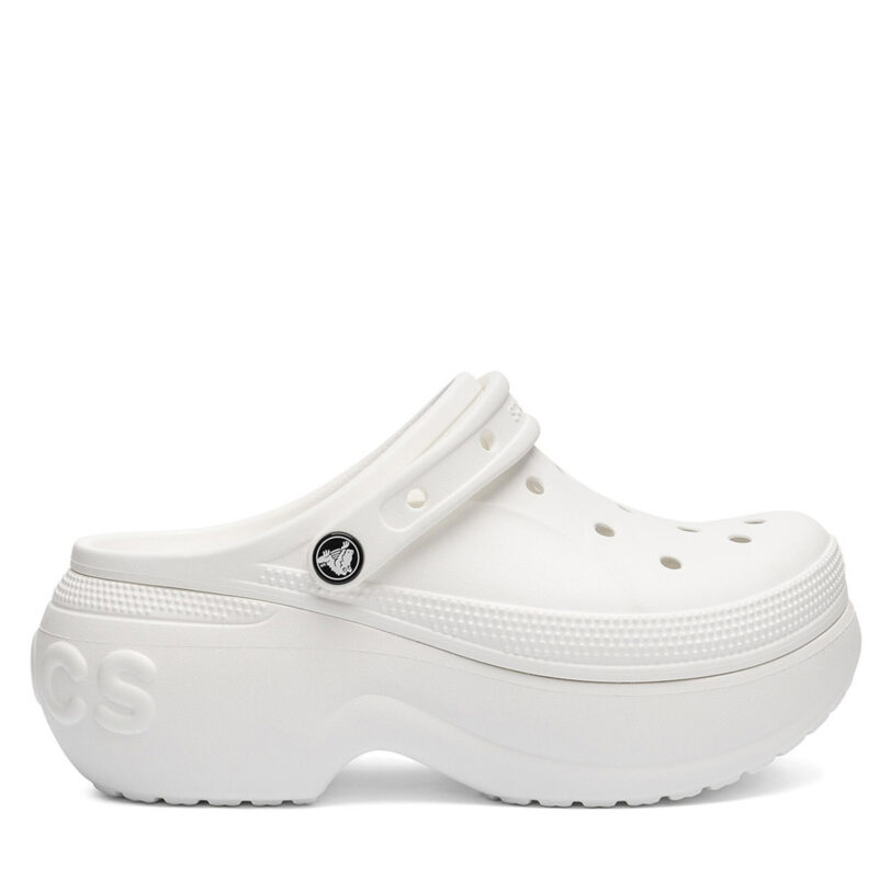 Чехли Crocs BELLA CLOG 210062-100 Бял цвят на ниска цена