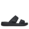 Чехли Crocs Brooklyn Buckle Low Low 211215 Черен цвят на ниска цена