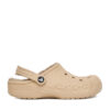 Чехли Crocs C-BAYA LINED CLOG 205969-2ZM Бежов цвят на ниска цена