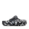 Чехли Crocs C-BAYA MARBLED CLOG 206935-066 Черен цвят на ниска цена