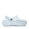 Чехли Crocs C-BAYA PLATFORM CLOG 208186-4JQ Син цвят на ниска цена