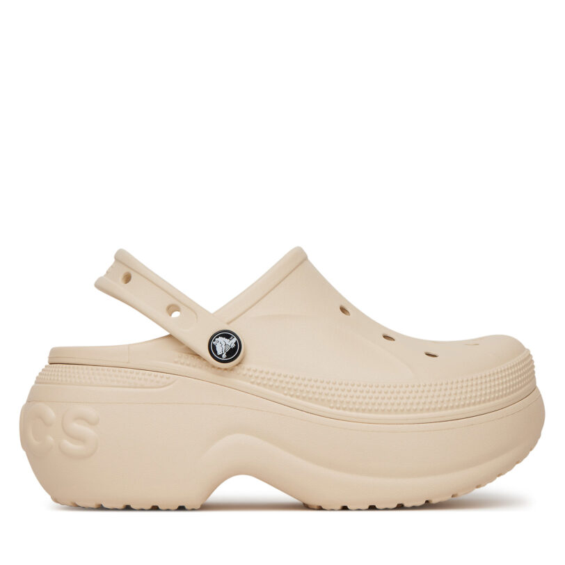 Чехли Crocs C-BELLA CLOG 210062-11S Бежов цвят на ниска цена