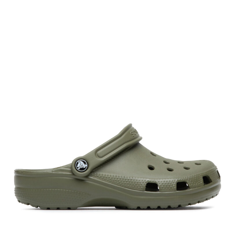 Чехли Crocs Classic 10001 Зелен цвят на ниска цена