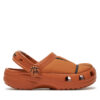 Чехли Crocs Classic Basketball Clog K 210156 Оранжев цвят на ниска цена