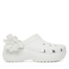 Чехли Crocs Classic Bouquet Platform Clog 211292 Бял цвят на ниска цена