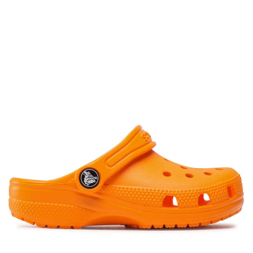 Чехли Crocs Classic Clog K 206991 Оранжев цвят на ниска цена