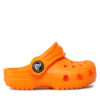 Чехли Crocs Classic Clog T 206990 Оранжев цвят на ниска цена
