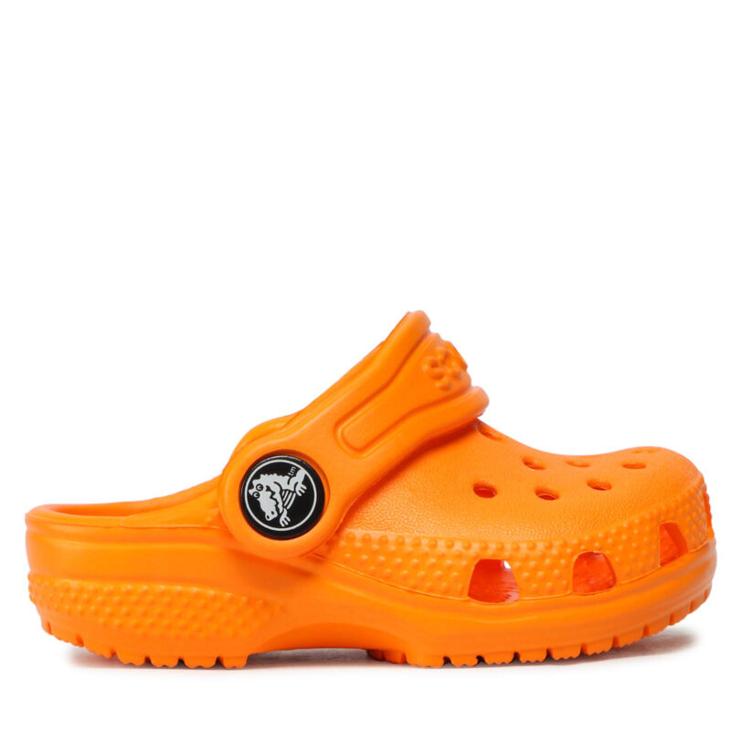 Чехли Crocs Classic Clog T 206990 Оранжев цвят на ниска цена