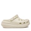 Чехли Crocs Classic Crush Clog 207521 Бежов цвят на ниска цена