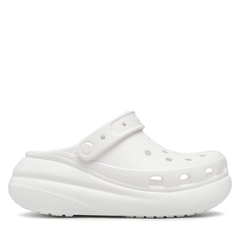 Чехли Crocs Classic Crush Clog 207521 Бял цвят на ниска цена