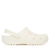 Чехли Crocs Classic Floral Cut-Out Clog 210927 Екрю цвят на ниска цена