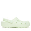 Чехли Crocs Classic Floral Cut-Out Clog 210927 Зелен цвят на ниска цена