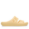 Чехли Crocs Classic Floral Cutout Sandal 210966 Оранжев цвят на ниска цена