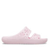 Чехли Crocs Classic Floral Cutout Sandal 210966 Розов цвят на ниска цена