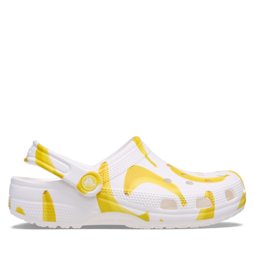 Чехли Crocs Classic Fresh Fruits Clog 211008 Бял цвят на ниска цена