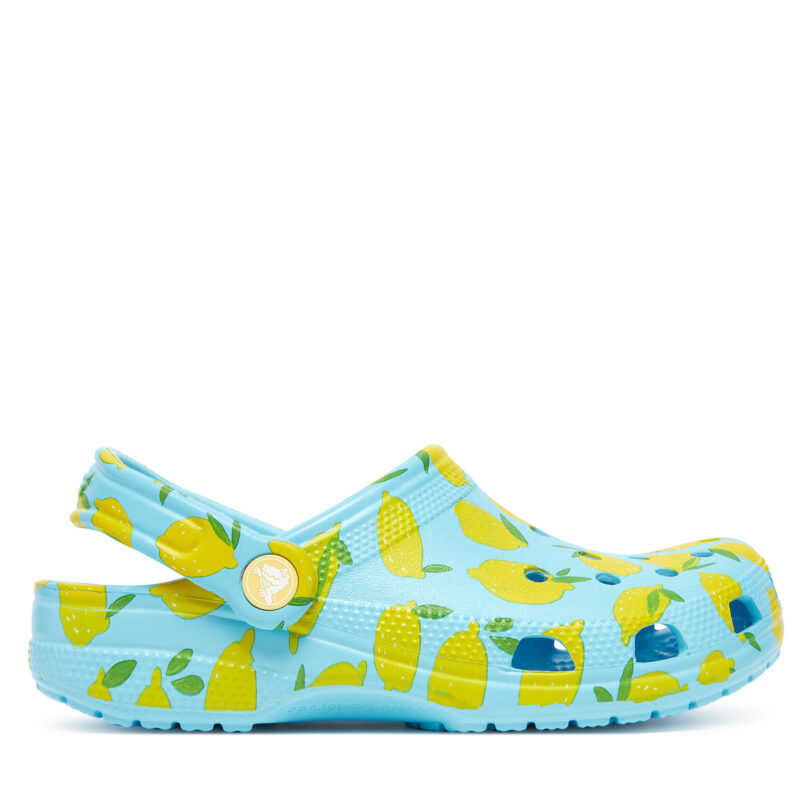 Чехли Crocs Classic Fresh Fruits Clog 211008 Син цвят на ниска цена