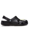 Чехли Crocs Classic Glow Black Cat Clog K 210387 Черен цвят на ниска цена