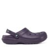 Чехли Crocs Classic Lined Clog 203591 Виолетов цвят на ниска цена