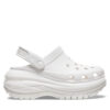 Чехли Crocs Classic Mega Crush Clog 207988 Бял цвят на ниска цена