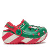Чехли Crocs Classic Mickey Xmass Lined Clog T 210815 Зелен цвят на ниска цена