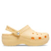 Чехли Crocs Classic Platform Pearl Clog 211231 Розов цвят на ниска цена