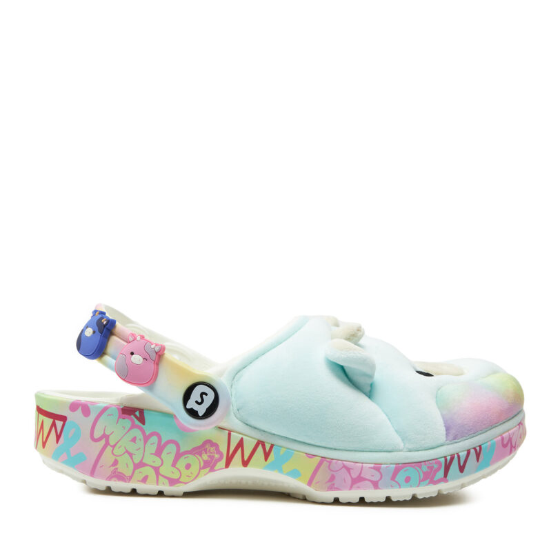 Чехли Crocs Classic Squishmallows Cow Clog 210852 Светлосиньо цвят на ниска цена