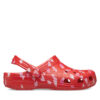 Чехли Crocs Classic Vday Clog 209682 Червен цвят на ниска цена