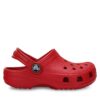 Чехли Crocs Crocs Classic Kids Clog T 206990 Червен цвят на ниска цена