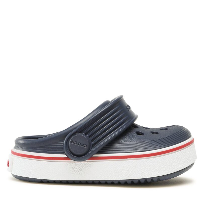 Чехли Crocs Crocs Crocband Clean Clog T 208479 Тъмносин цвят на ниска цена