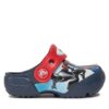 Чехли Crocs Fl Avengers Patch Clog T Clog 207068 Тъмносин цвят на ниска цена