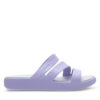 Чехли Crocs Getaway Strappy 209587 Виолетов цвят на ниска цена