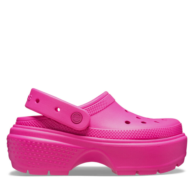 Чехли Crocs Stomp Clog 209349 Розов цвят на ниска цена
