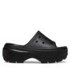 Чехли Crocs Stomp Slide 209346 Черен цвят на ниска цена