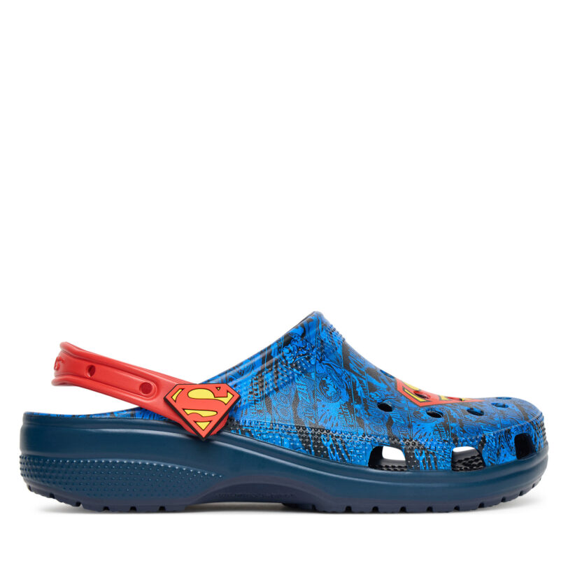 Чехли Crocs Superman Classic Clog 211131 Син цвят на ниска цена