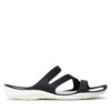 Чехли Crocs Swiftwater Sandal W 203998 Черен цвят на ниска цена