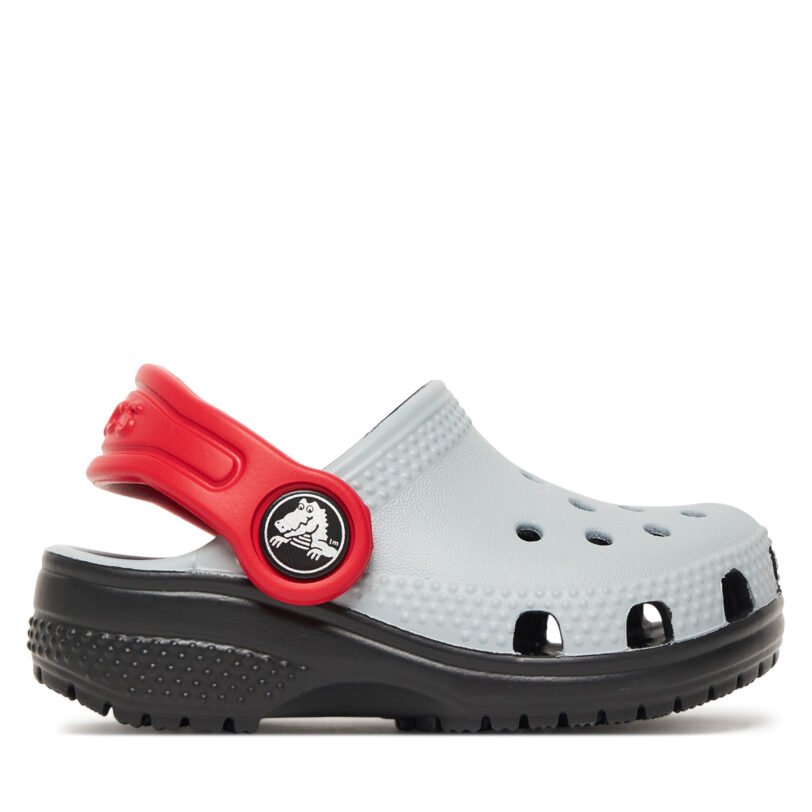 Чехли Crocs Toddler Retro Sport Classic Clog 211265 Сив цвят на ниска цена