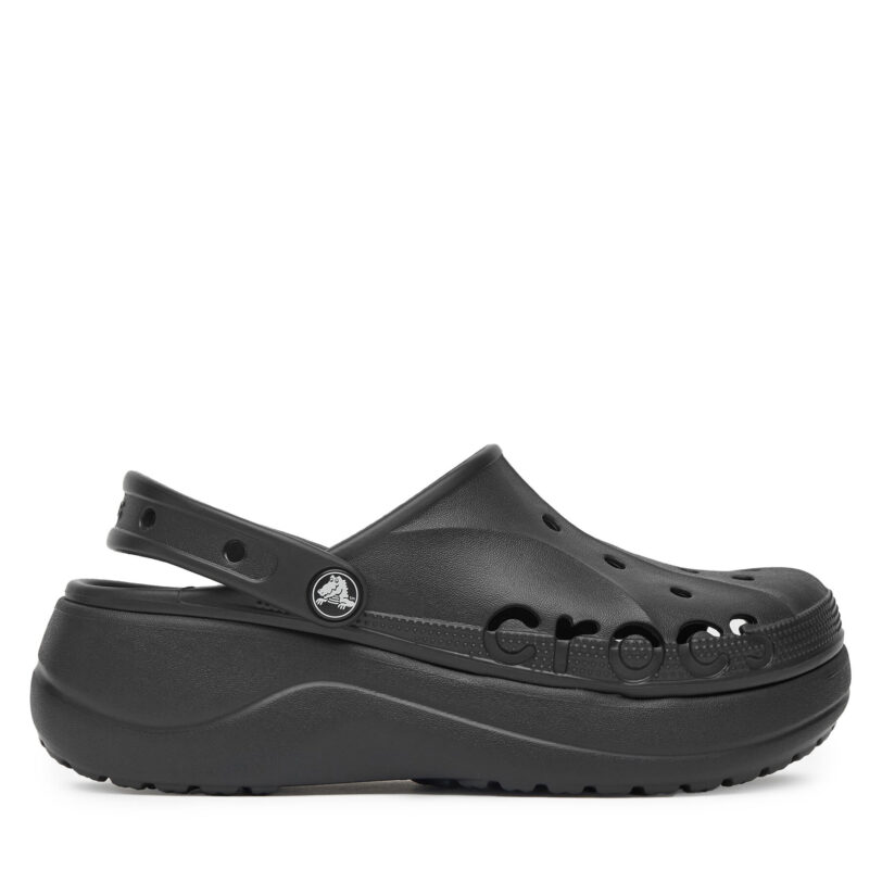 Чехли Crocs WB-BAYA PLATFORM CLOG 208186-001 Черен цвят на ниска цена