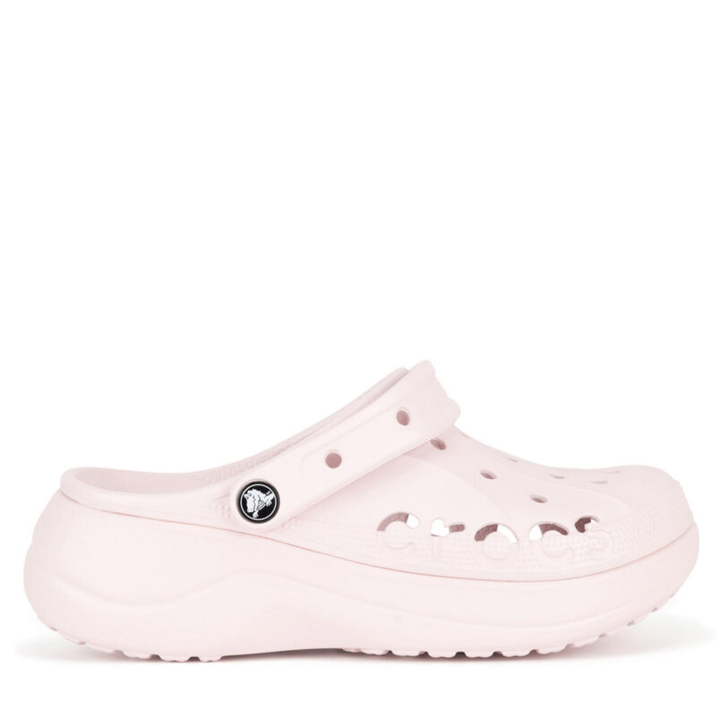 Чехли Crocs WB-BAYA PLATFORM CLOG 208186-6PI Розов цвят на ниска цена