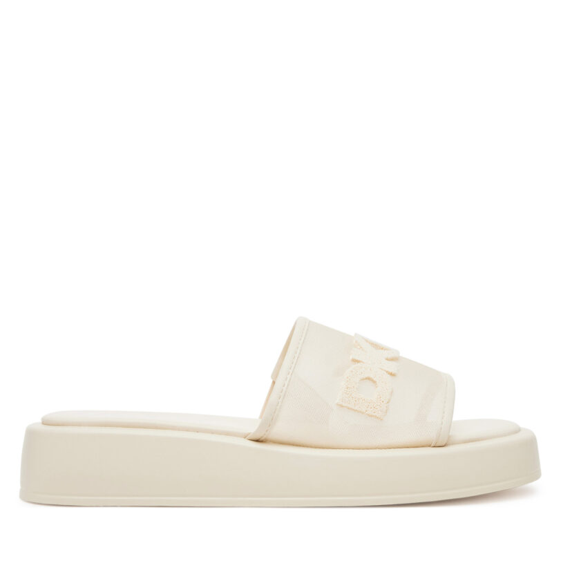 Чехли DKNY K2500541 Екрю цвят на ниска цена