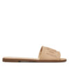Чехли DKNY Willow K1500528 Бежов цвят на ниска цена