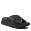 Чехли FitFlop F-MODE FW5-090 Черен цвят на ниска цена
